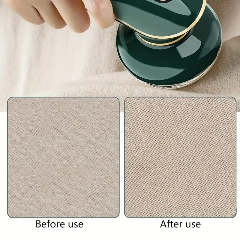 Electric Fabric Shaver with Stainless Steel Blades