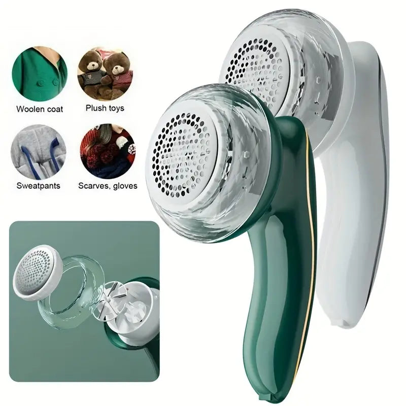 Electric Fabric Shaver with Stainless Steel Blades
