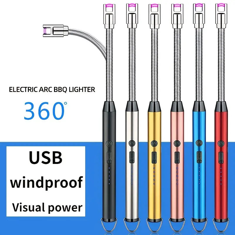 USB Rechargeable Flameless Arc Candle Lighter