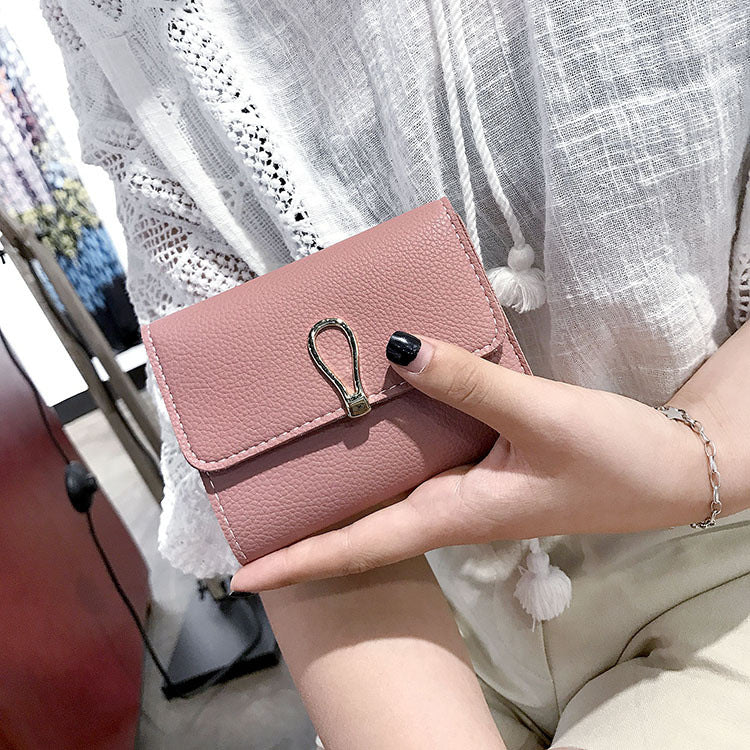 Compact PU-Leather Mini Coin Purse