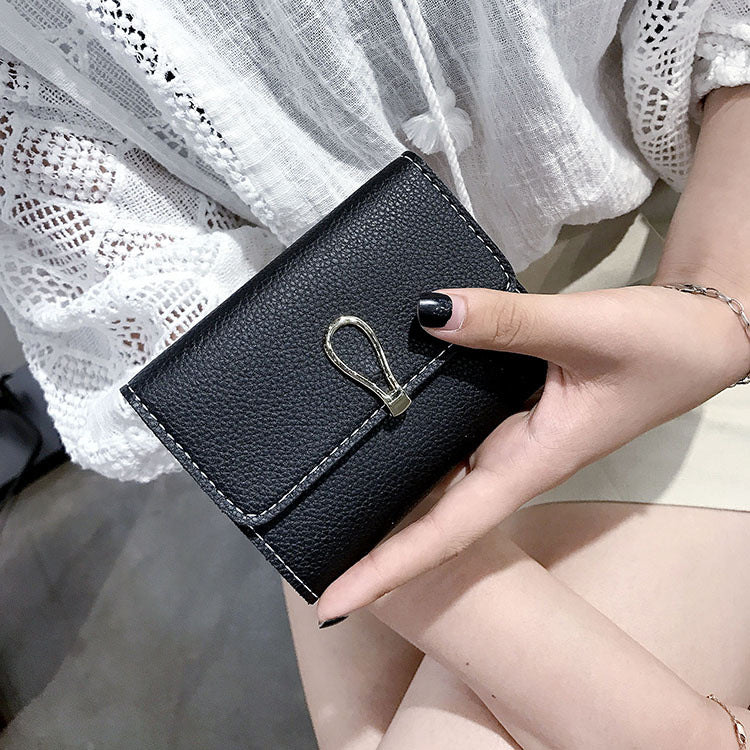 Compact PU-Leather Mini Coin Purse