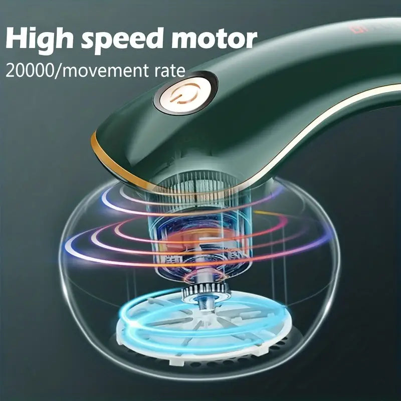 Electric Fabric Shaver with Stainless Steel Blades