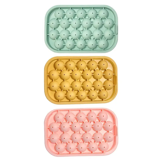 Whiskey Ice Ball Mold 22 Grid Silicone Ice Cube Tray