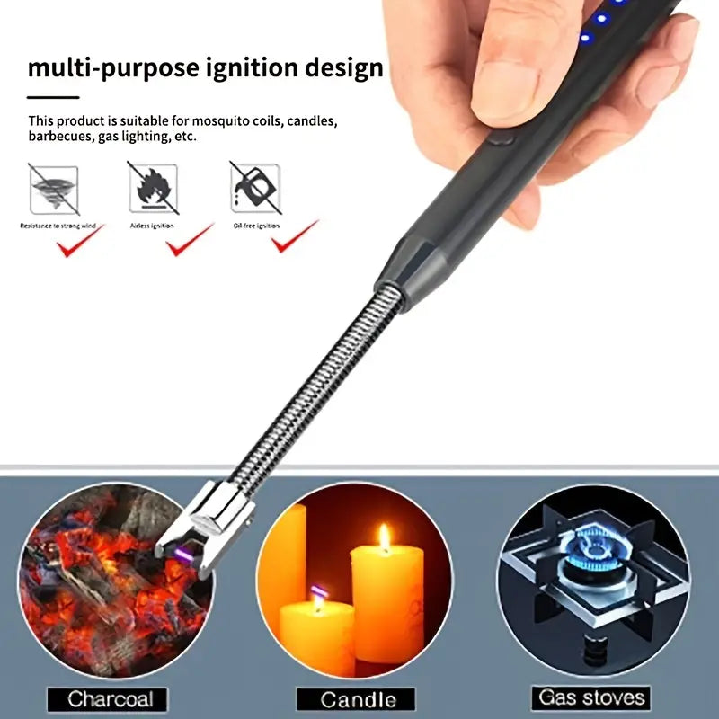 USB Rechargeable Flameless Arc Candle Lighter
